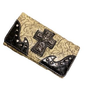 Adorned Cross Wallet by P&G